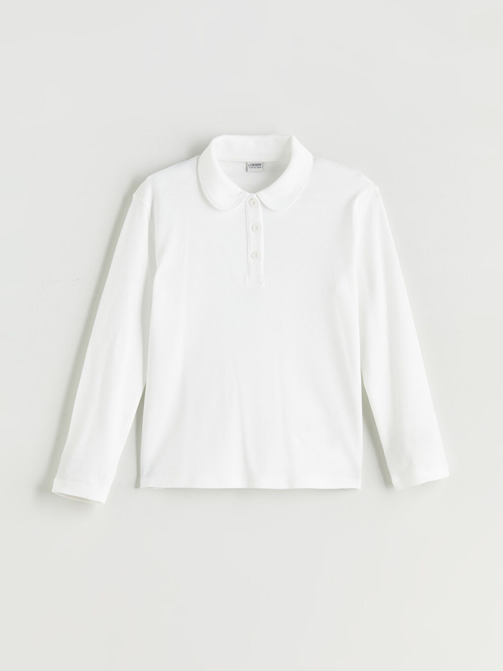 LCW Kids Polo Neck Girls' T-Shirt -W53435Z4-R9J