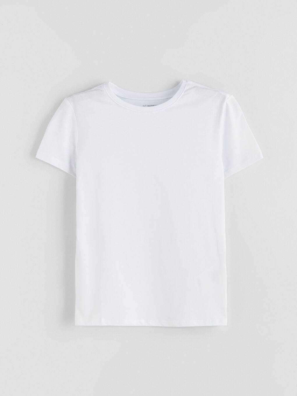 LCW Kids Crew Neck Girls' T-Shirt Set (2 Pieces) -W53439Z4-CVL