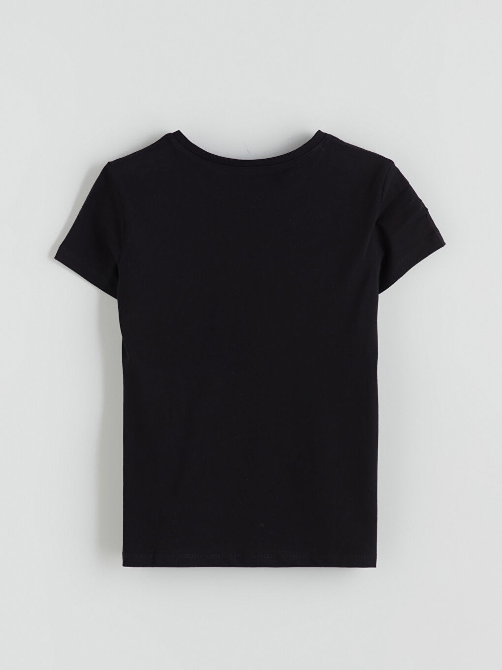 LCW Kids Crew Neck Girls' T-Shirt Set (2 Pieces) -W53439Z4-CVL