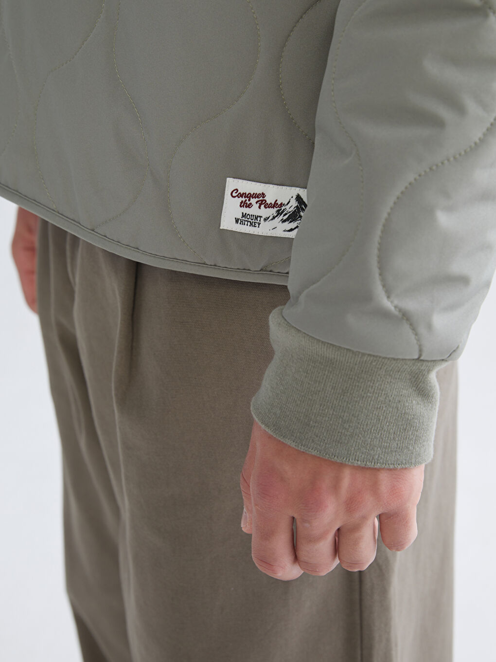 Пальто для чоловіків зі звичайною посадкою та коледжним коміром-3