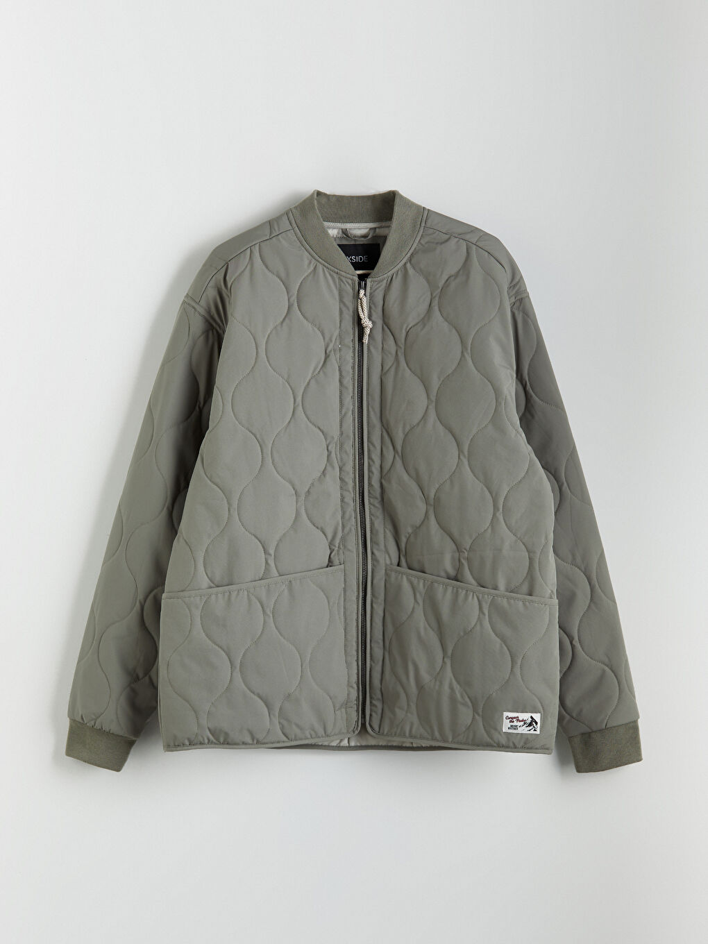 Пальто для чоловіків зі звичайною посадкою та коледжним коміром-5