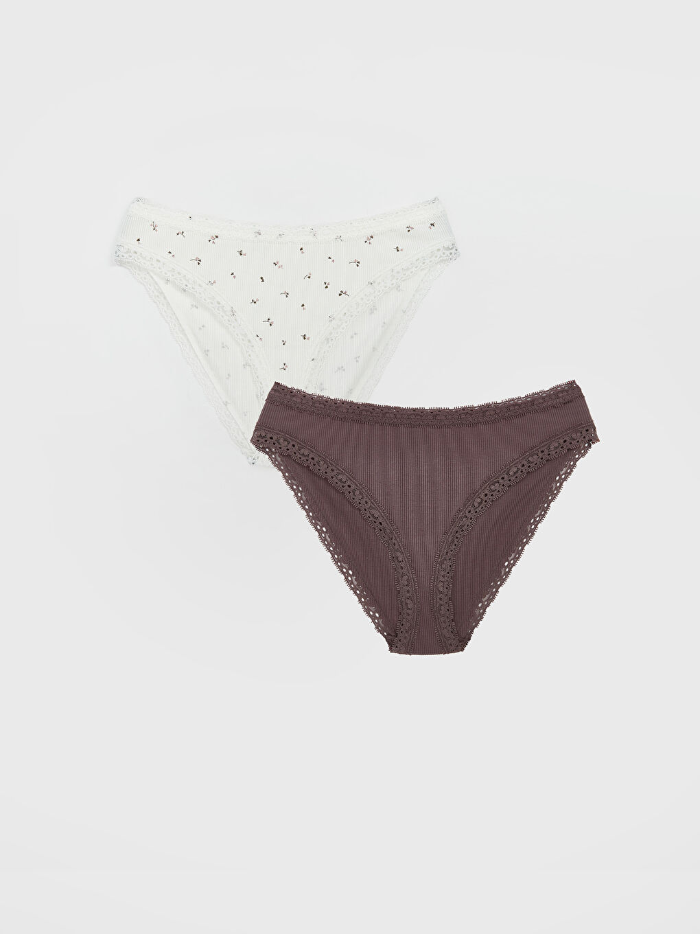 LCW DREAM Patterned Bikini Knickers 2 Pack -W53477Z8-LRA