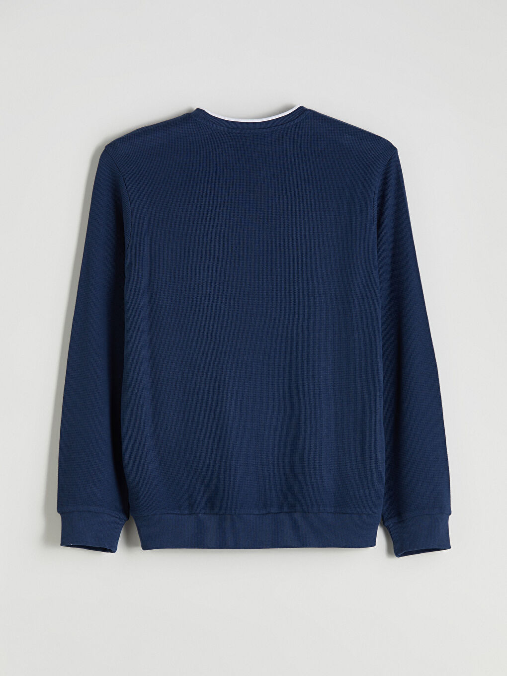 Crew Neck Long Sleeve Printed Men's Sweatshirt-1