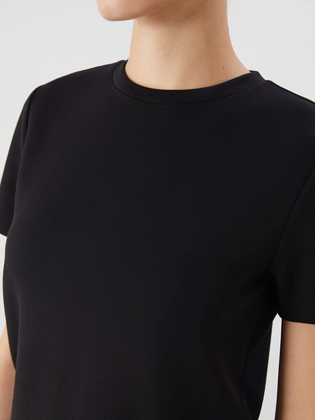 LCW Vision Crew Neck Women's T-Shirt -W53531Z8-CVL