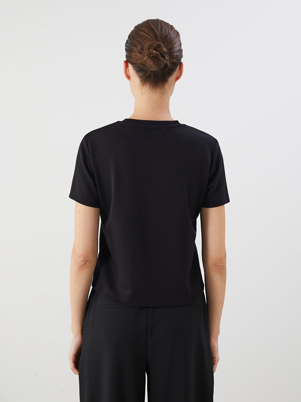 LCW Vision Crew Neck Women's T-Shirt -W53531Z8-CVL