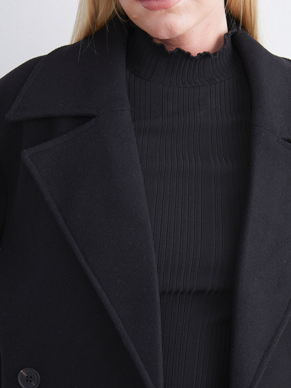 Double Breasted Women's Cachet Overcoat-2