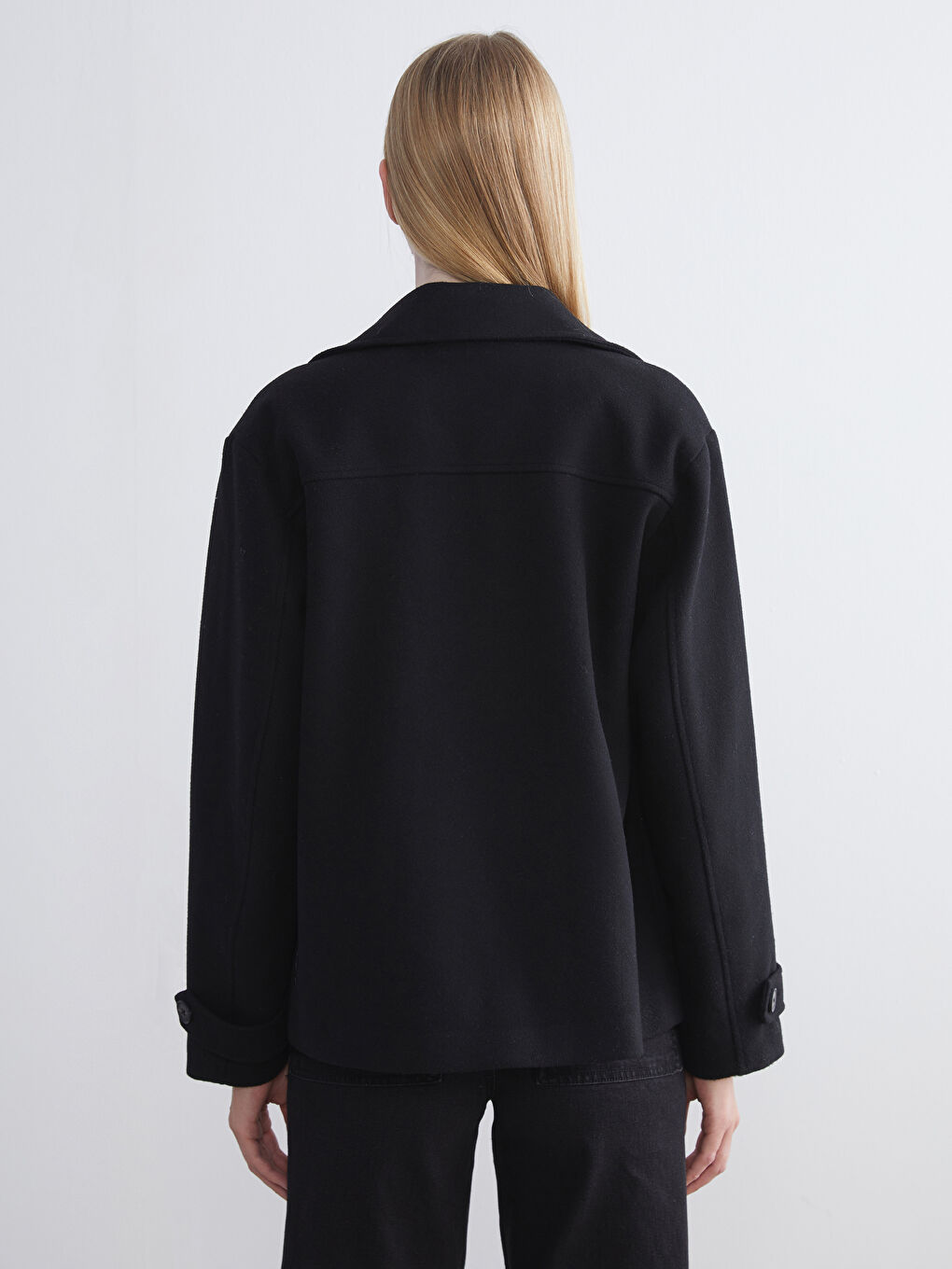 Double Breasted Women's Cachet Overcoat-4