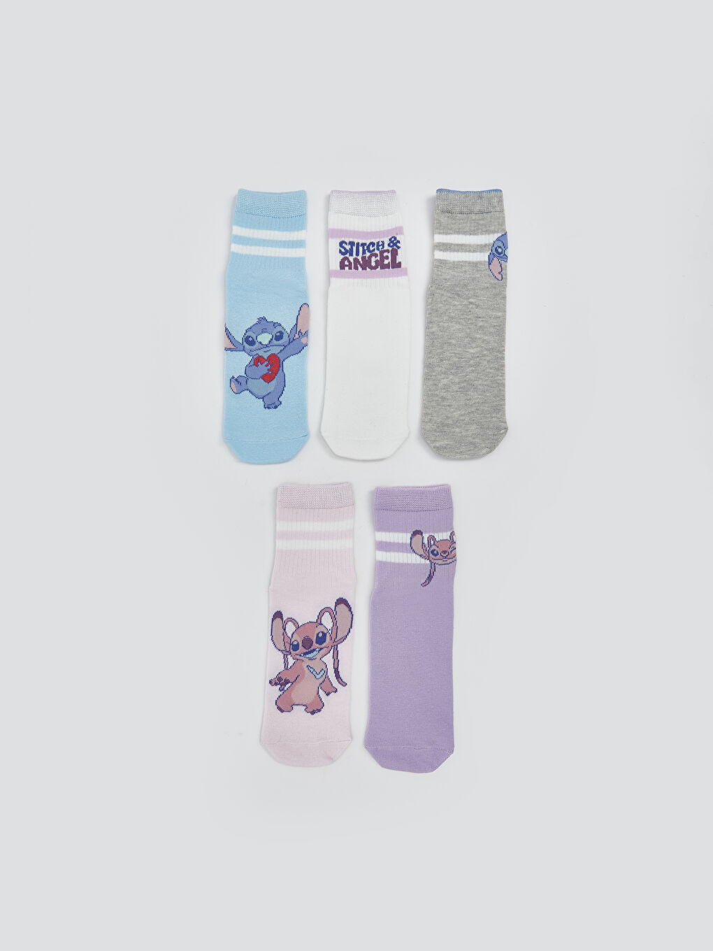LCW Kids Girl BLUE Ankle Socks -W53570Z4-FUX