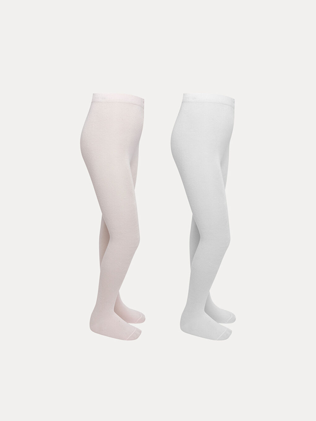 LCW Kids Patterned Girls' Tights 2 Pack -W53585Z4-QVT