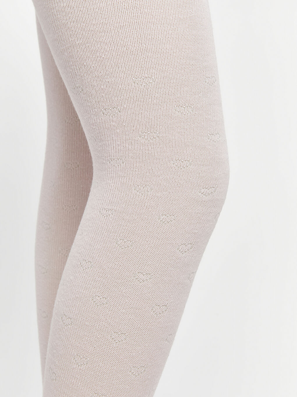 LCW Kids Patterned Girls' Tights 2 Pack -W53585Z4-QVT