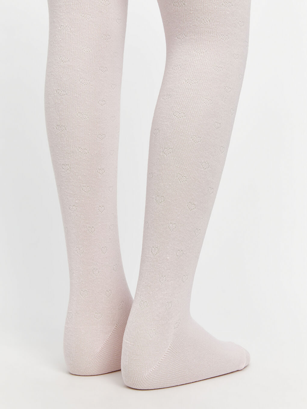 LCW Kids Patterned Girls' Tights 2 Pack -W53585Z4-QVT
