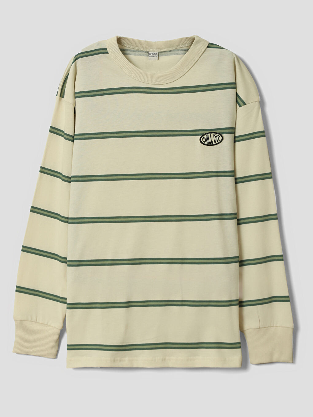 Crew Neck Striped Boys' T-Shirt