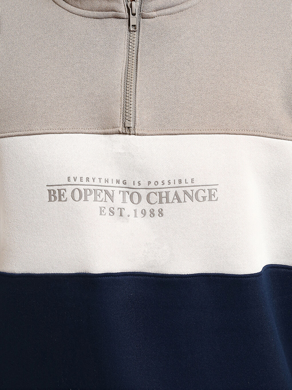 Funnel Neck Men's Sweatshirt-2