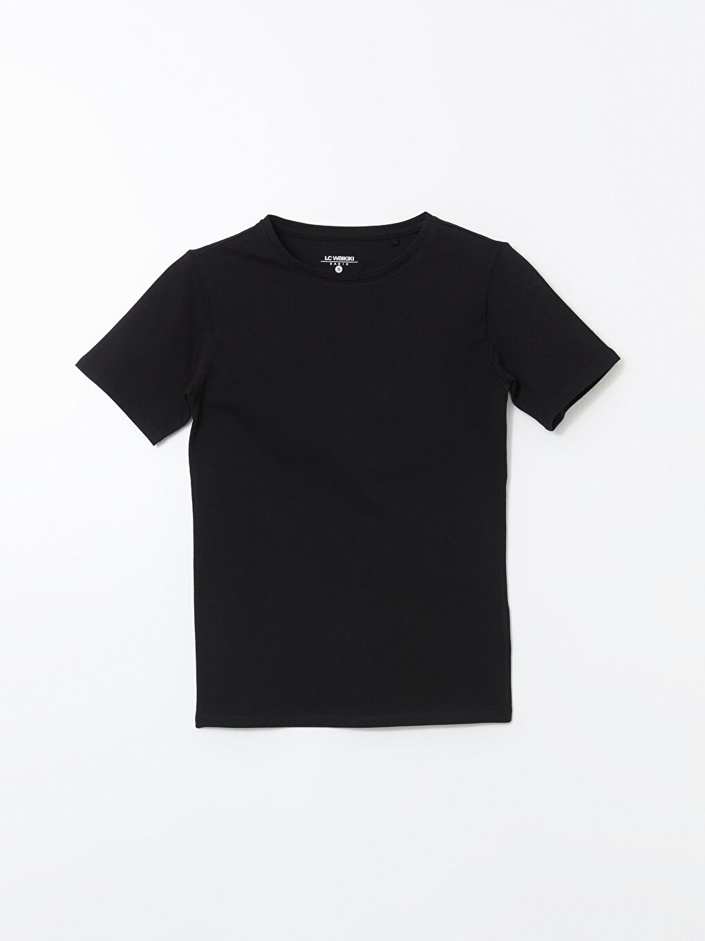 LCWAIKIKI Classic Woman BLACK T-Shirt -W53664Z8-CVL