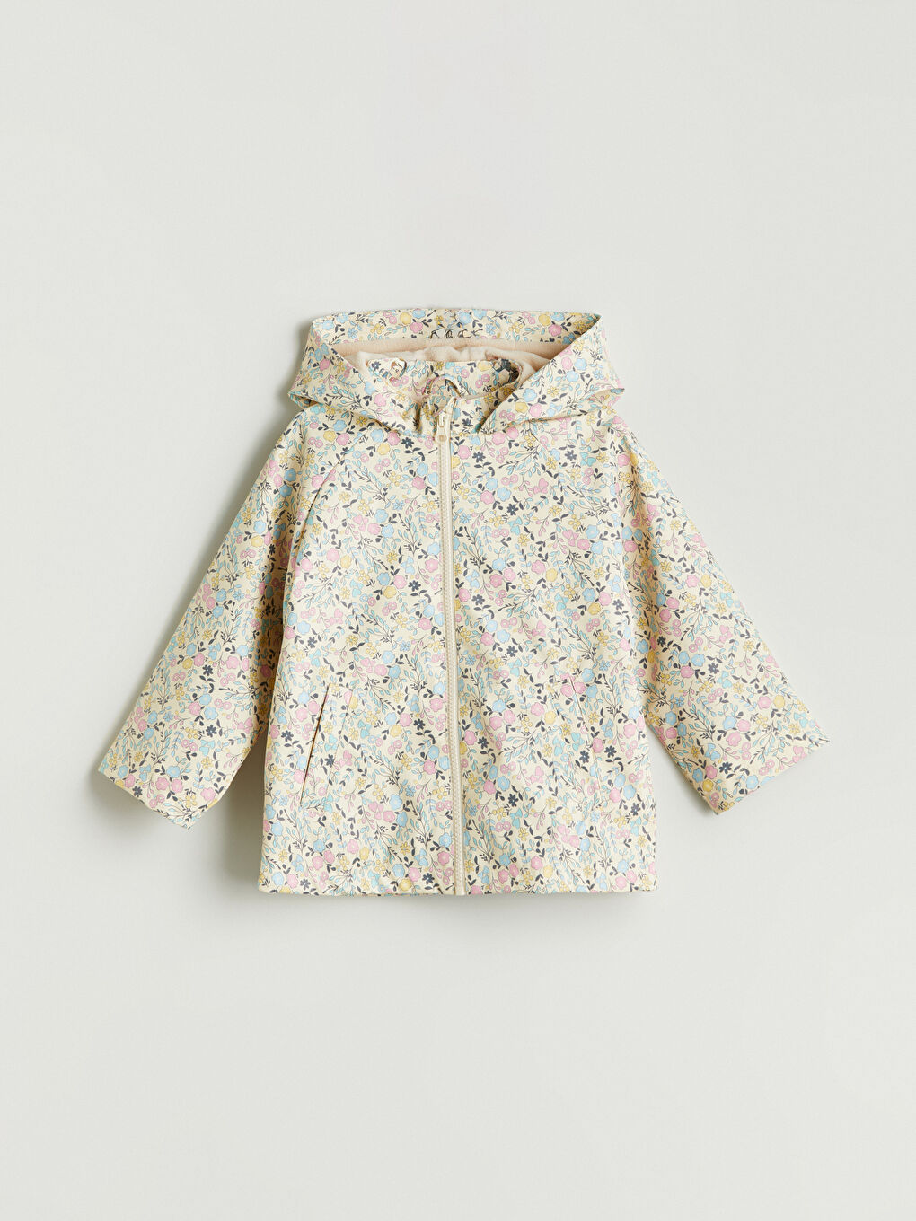 LCW Kids Момиче Бежово Палто -W53680Z1-LQA