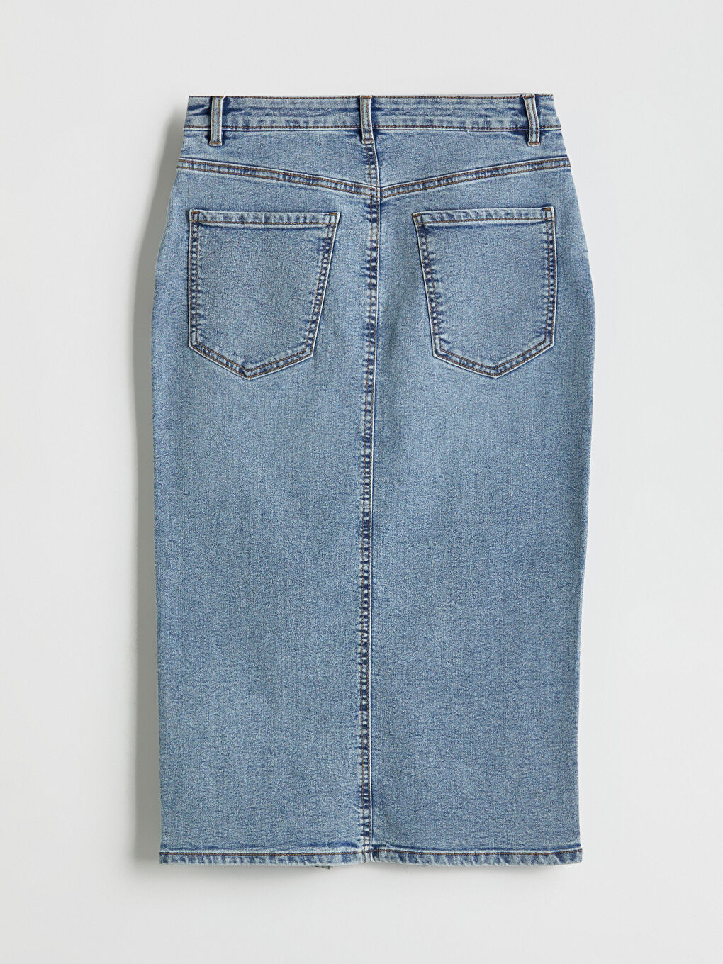LCWAIKIKI Classic Slim Fit Denim Skirt -W53696Z8-563