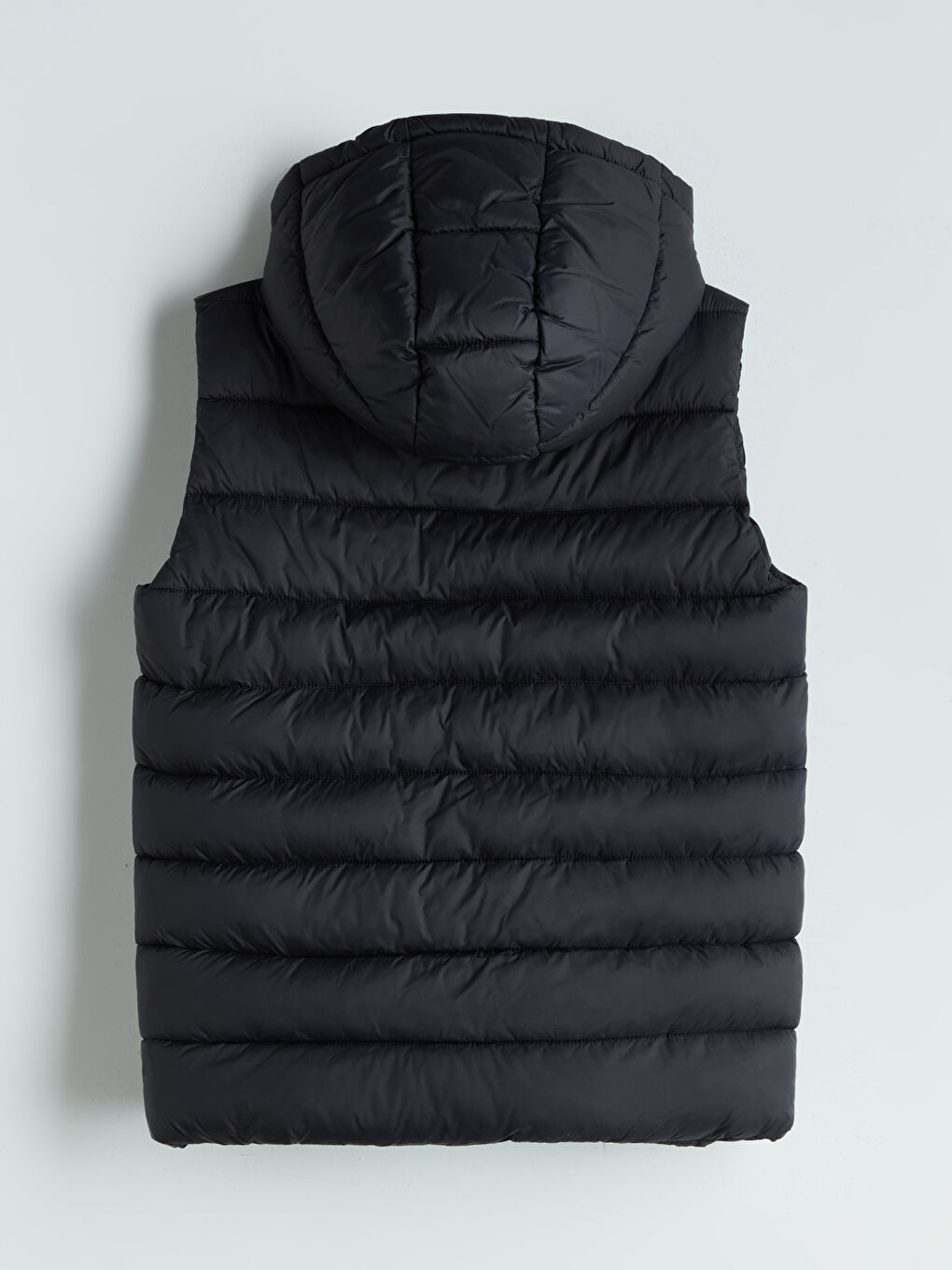 Hooded Boys' Puffer Gilet-1