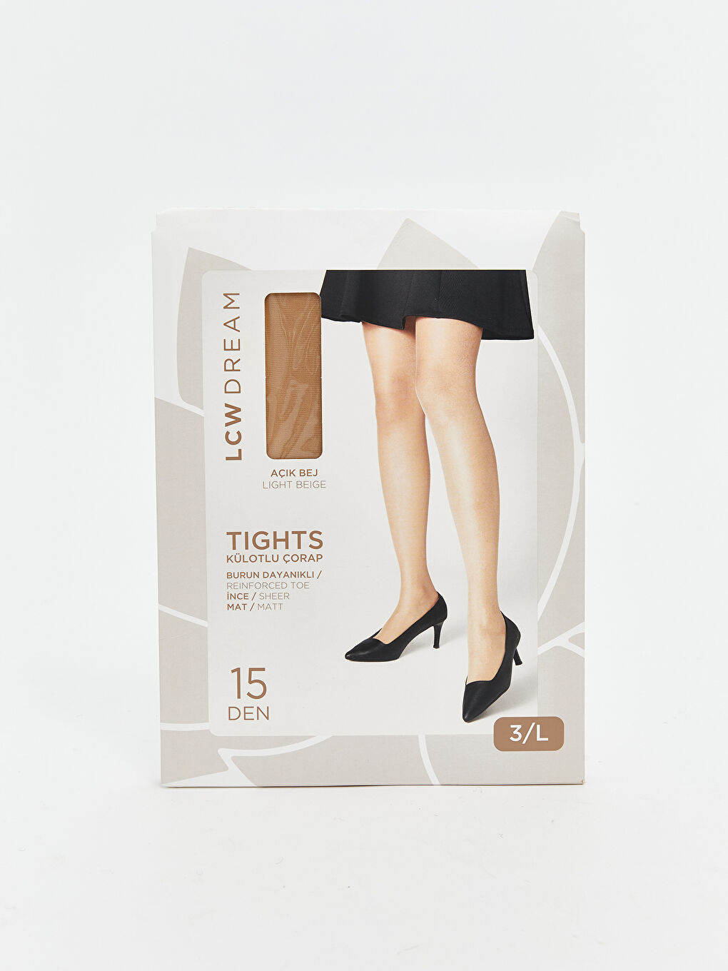 LCW DREAM 15 Denier Matte Women's Tights -W53717Z8-HZY