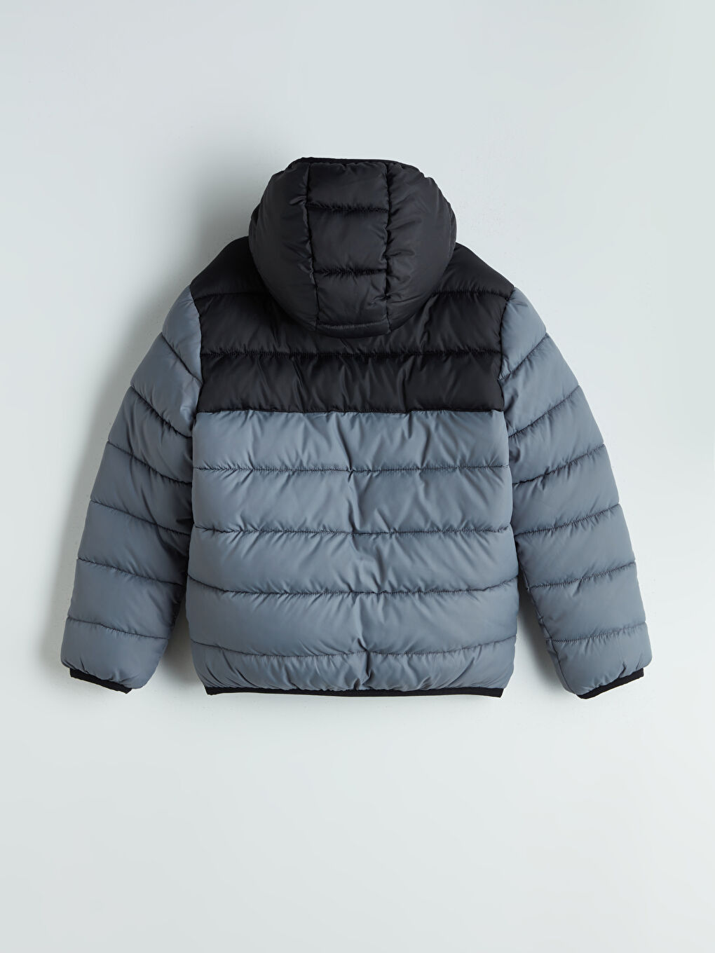LCW Kids Hooded Boys' Puffer Coat -W53723Z4-GYS