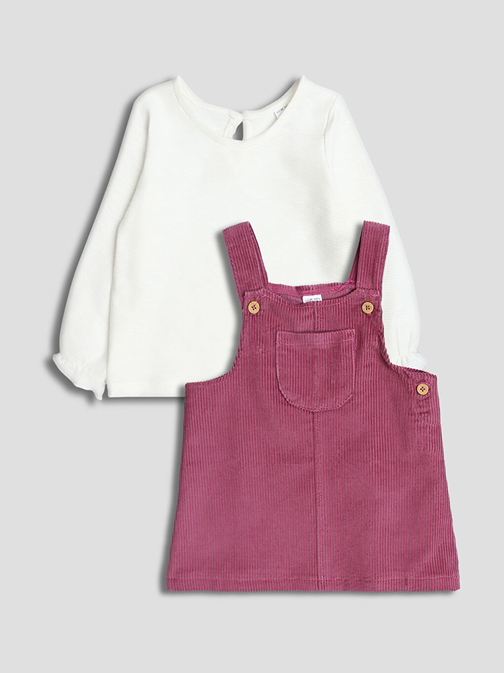Baby Girl PINK Dungarees
