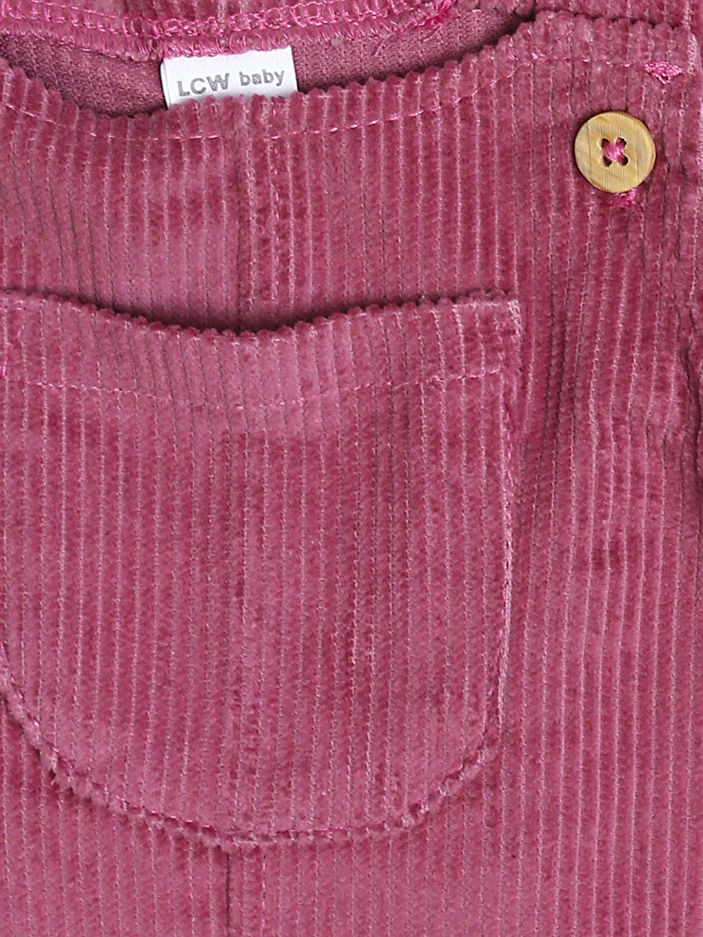 Baby Girl PINK Dungarees-3