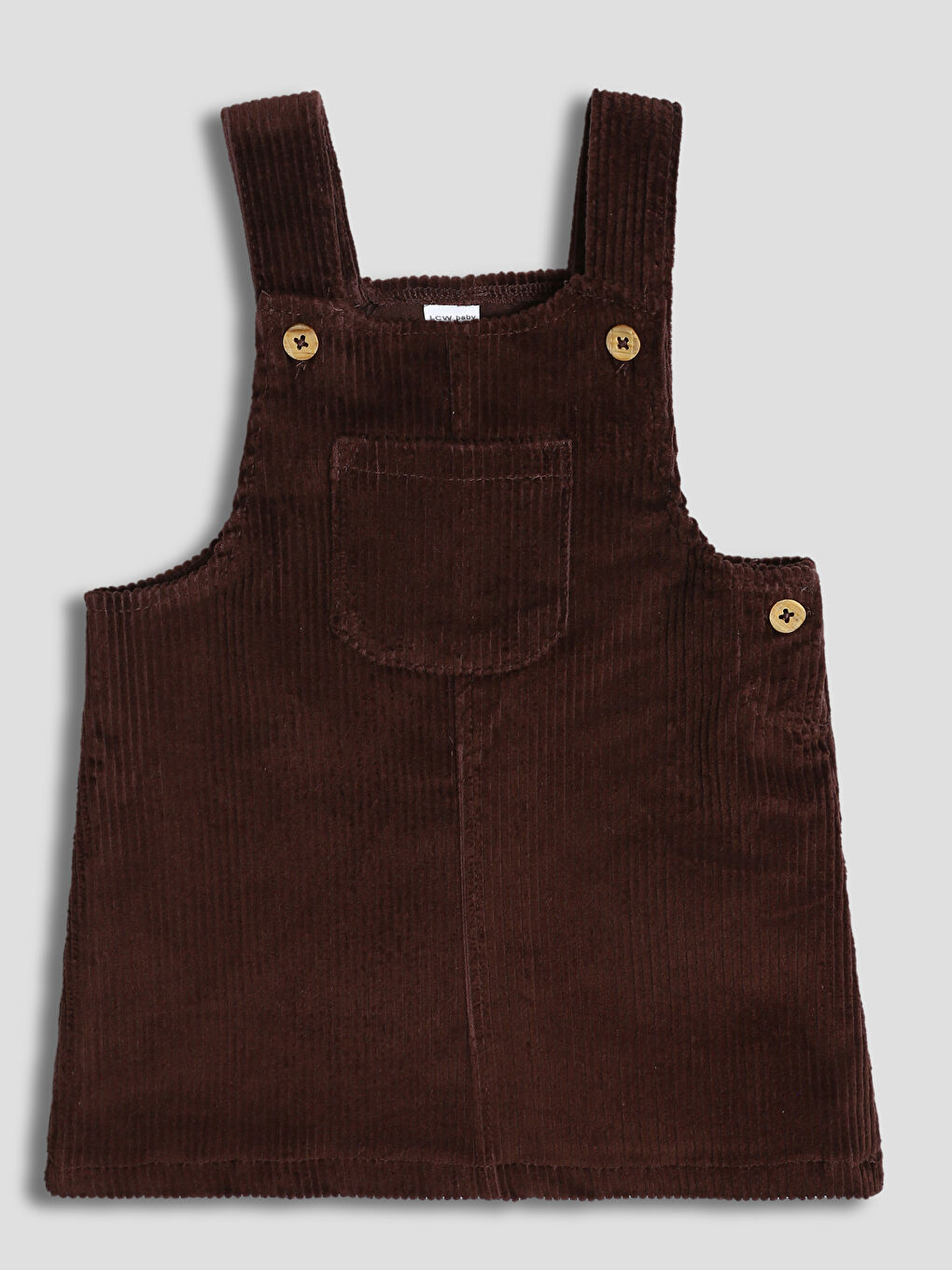 Baby Girl ORANGE Dungarees-1