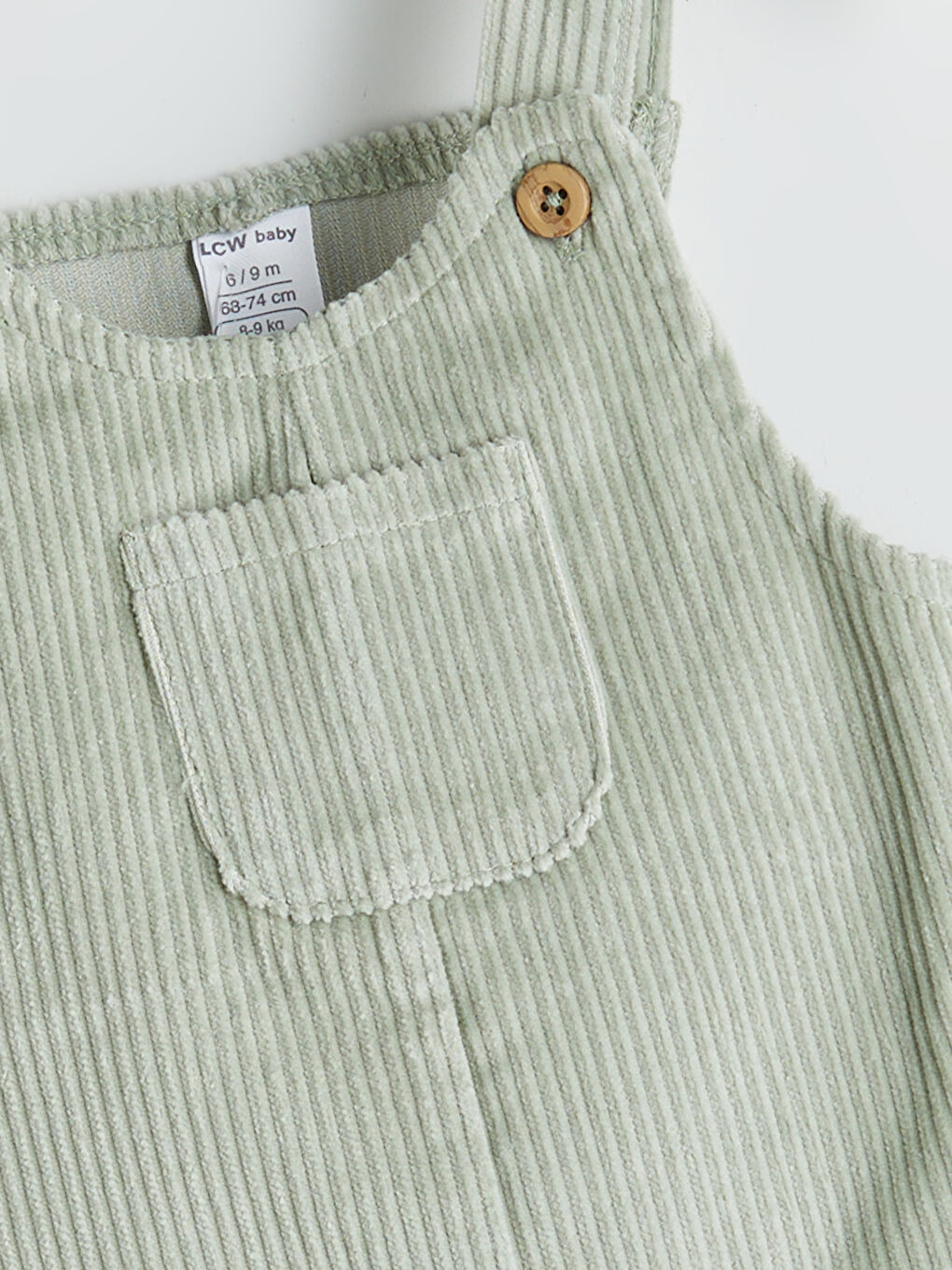 Salopette VERT Bébé Fille-5