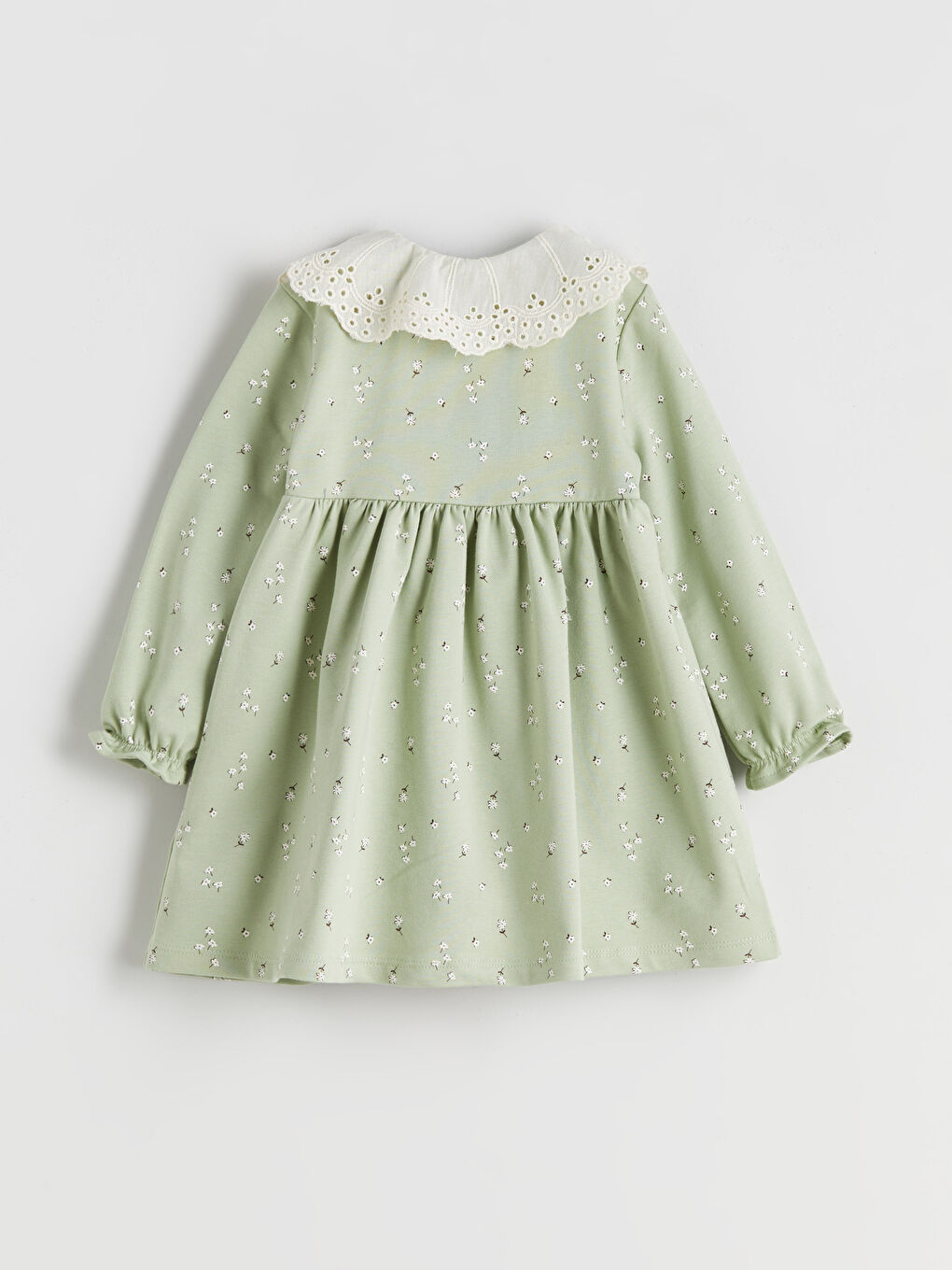 LCW baby Peter Pan Collar Floral Baby Girls' Dress -W53774Z1-LRK