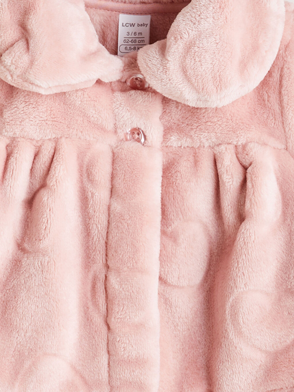 LCW baby Baby Girl PINK Coat -W53778Z1-S60