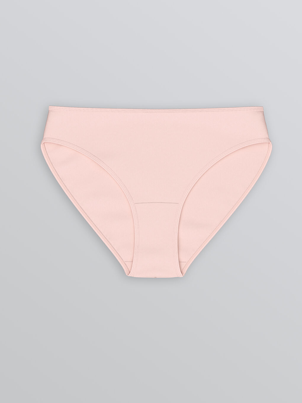 Pembe Düz Bikini Külot