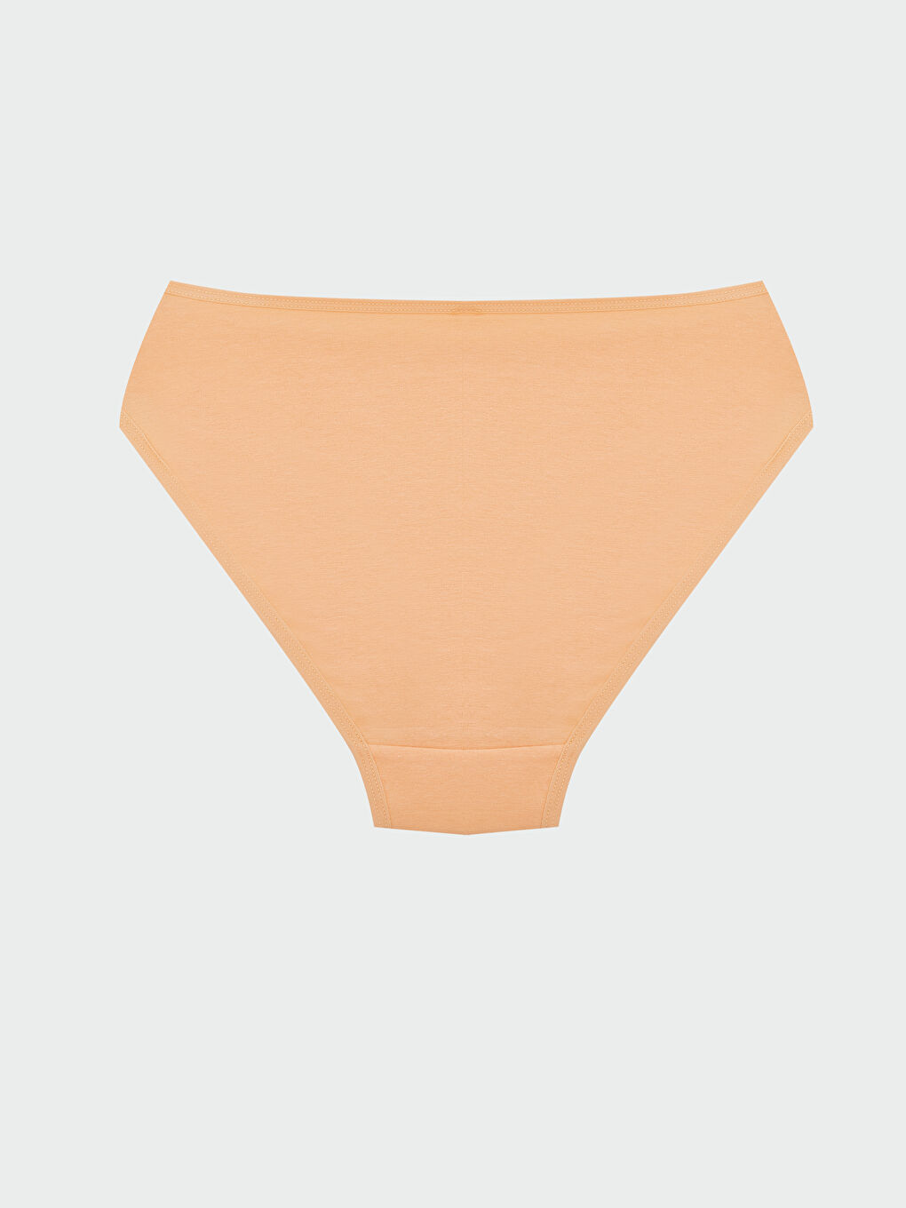 Ekru Düz Bikini Külot-2