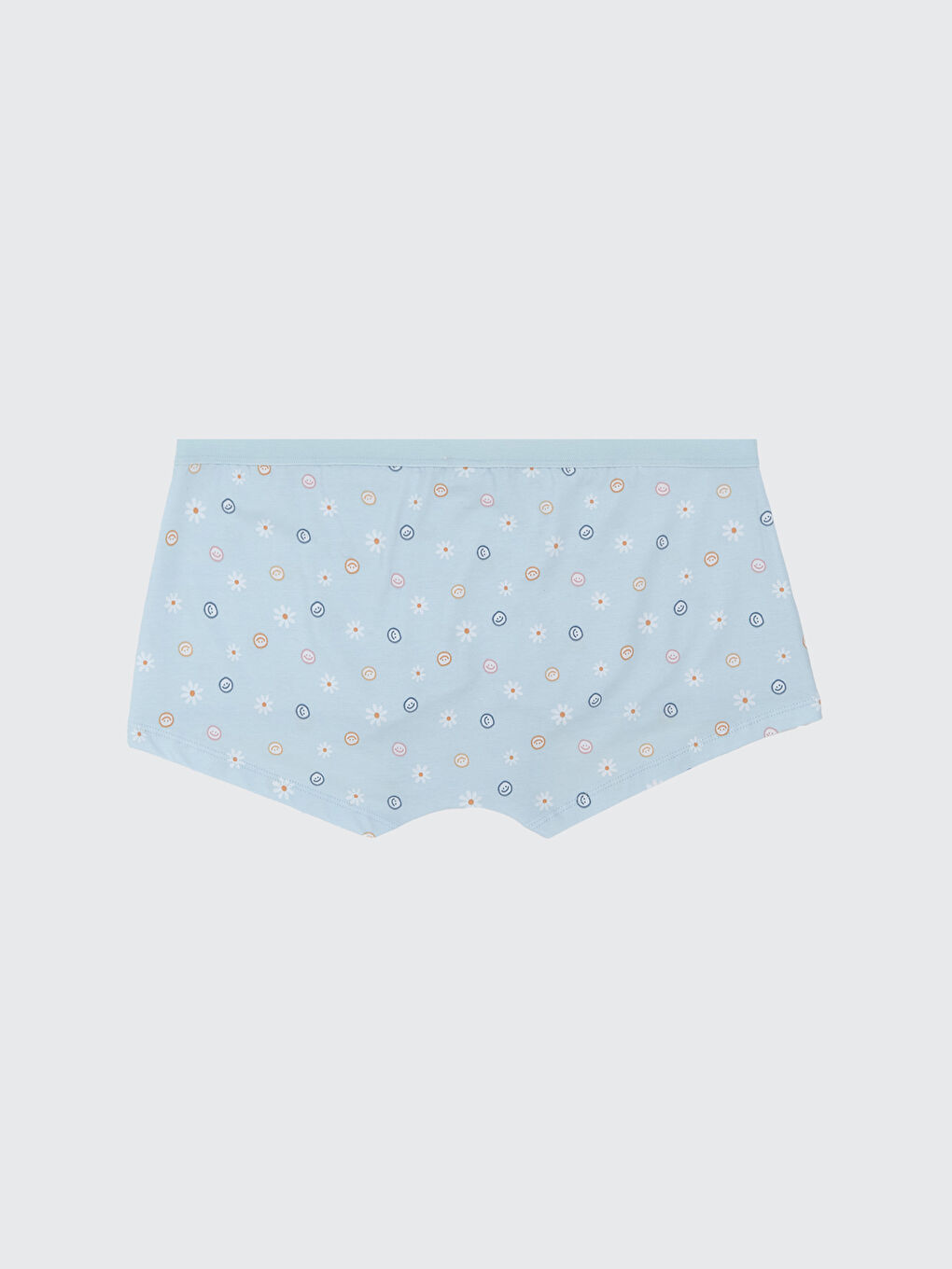 Mavi Desenli Boxer Külot-1