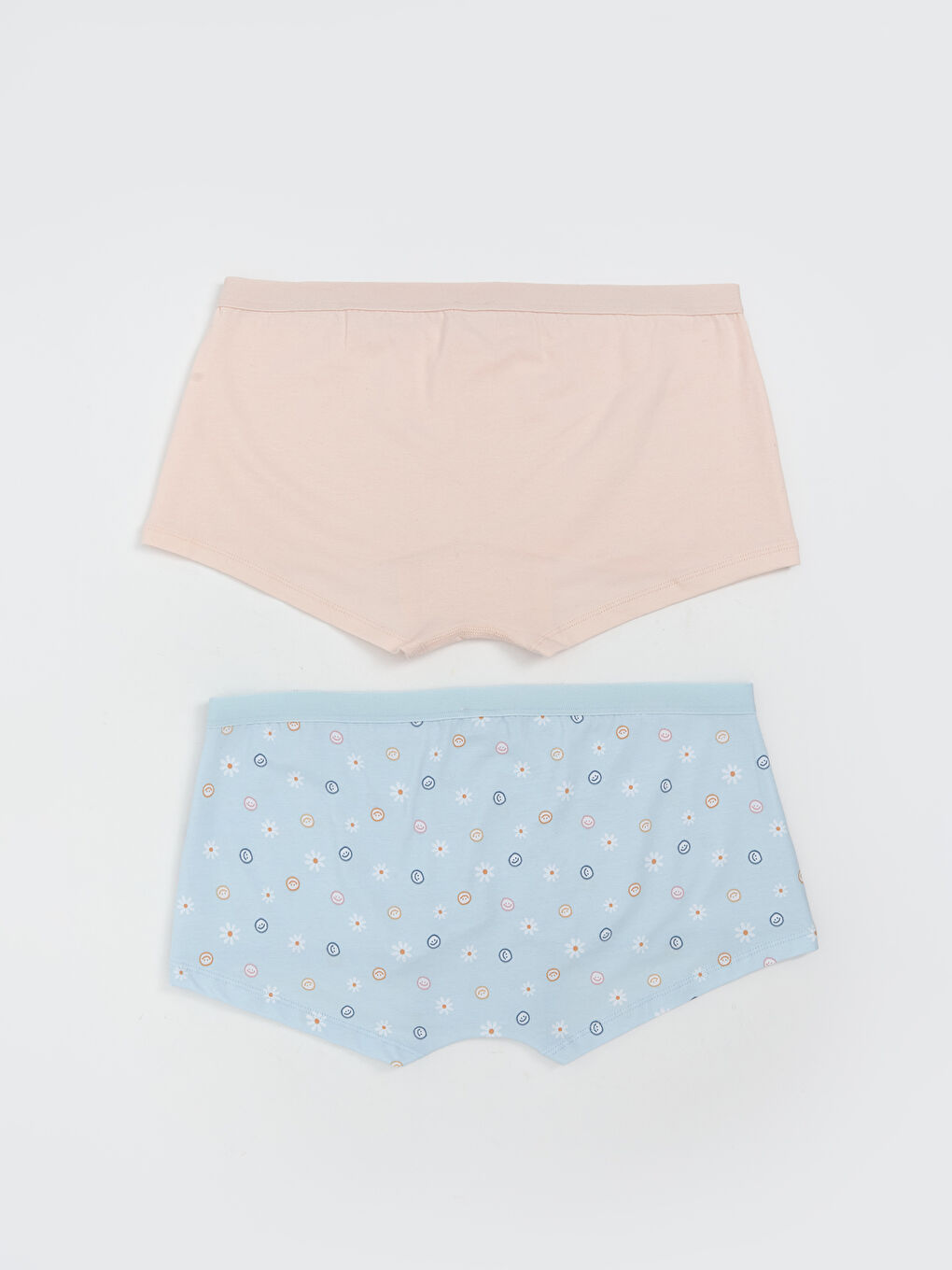 Mavi Desenli Boxer Külot 2'li-1