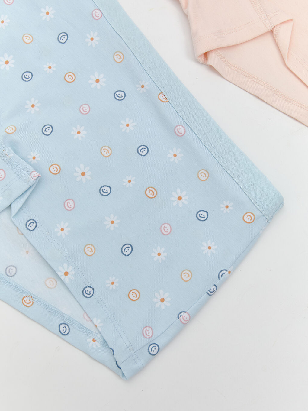 Mavi Desenli Boxer Külot 2'li-2