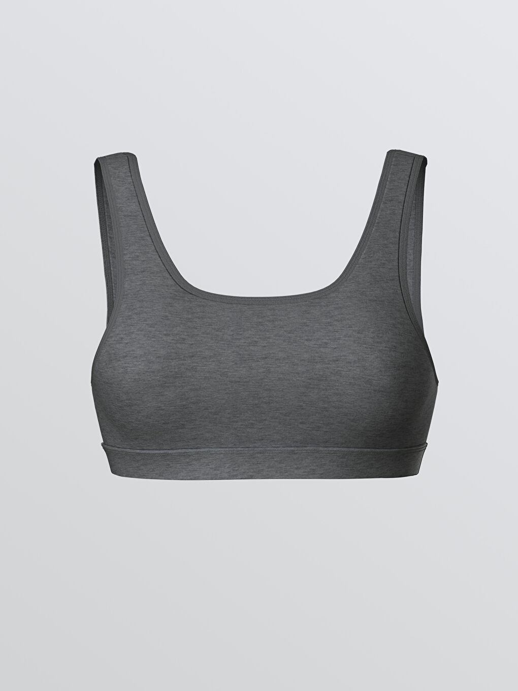 Non Wired Padded Plain Bustier Top 2 Pack-1