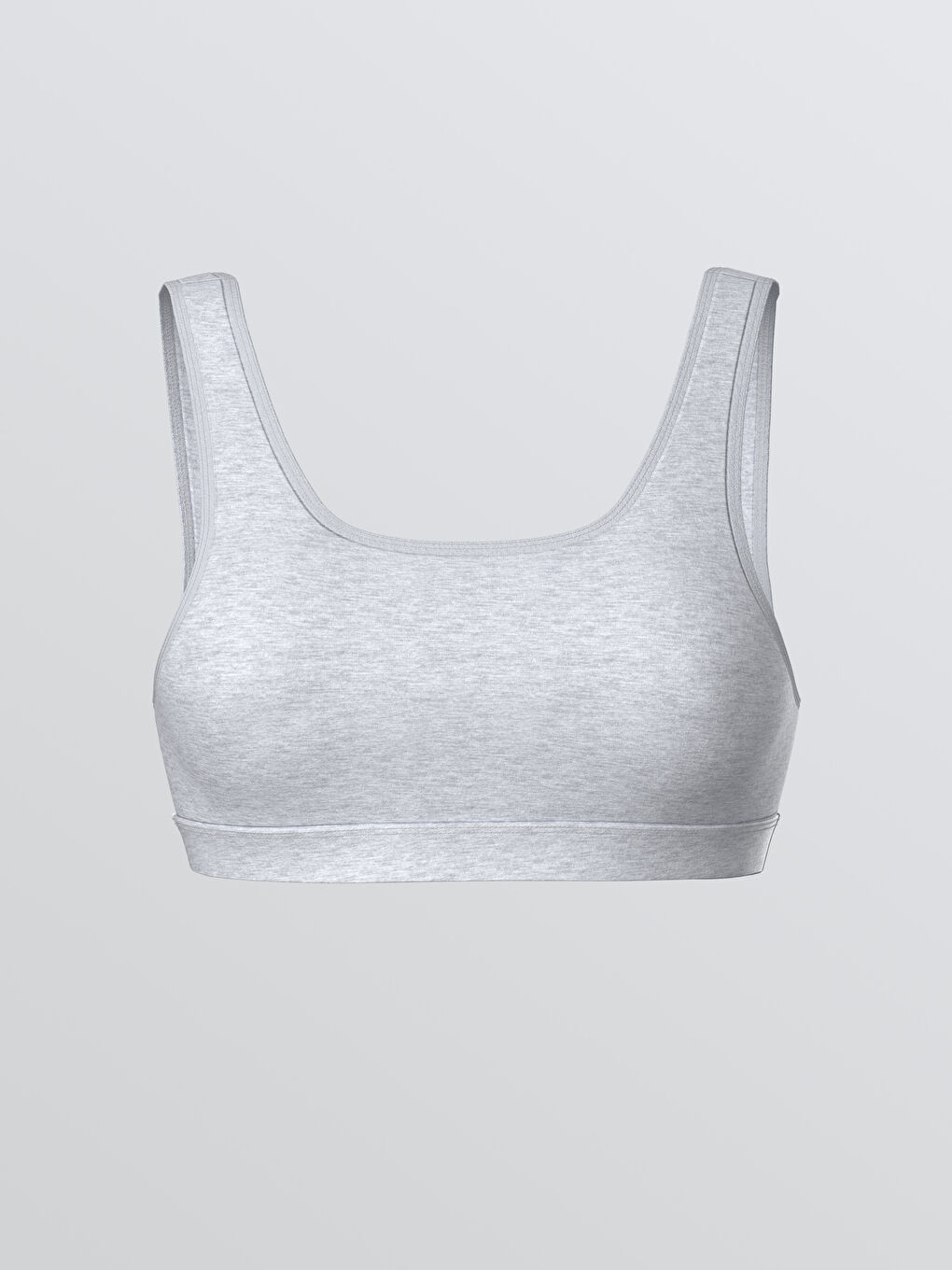 Non Wired Padded Plain Bustier Top 2 Pack-2