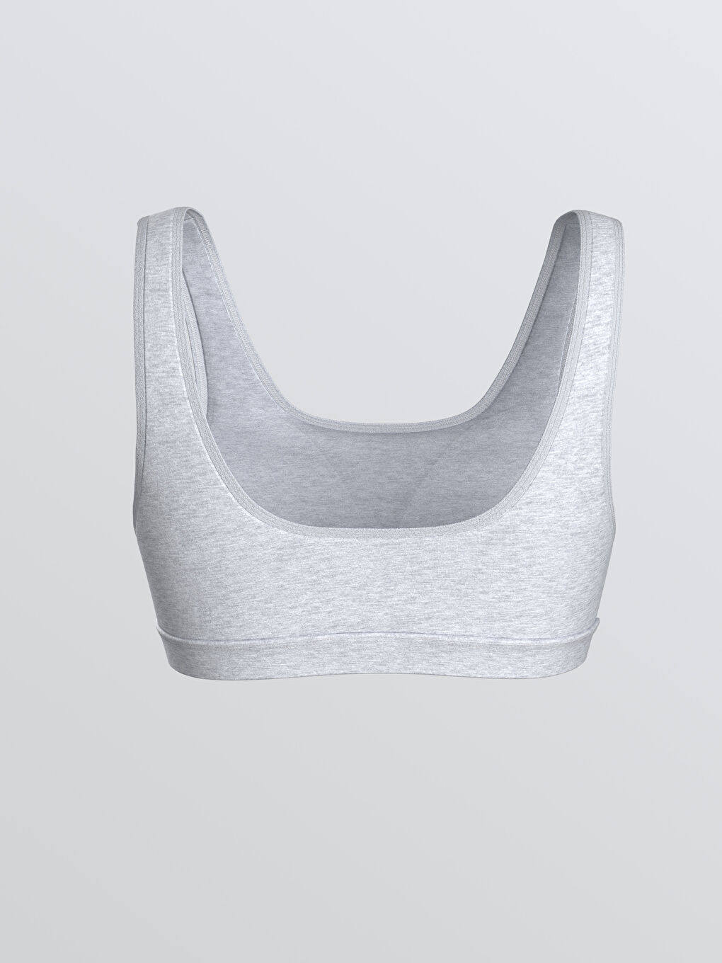 Non Wired Padded Plain Bustier Top 2 Pack-3