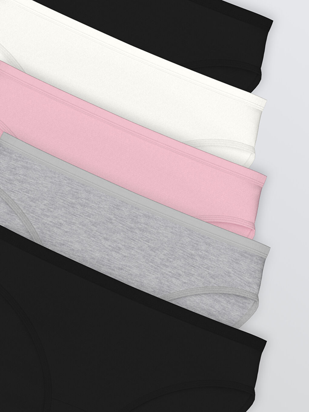 LCW Young Plain Bikini Knickers 5 Pack -W53803Z8-D3A