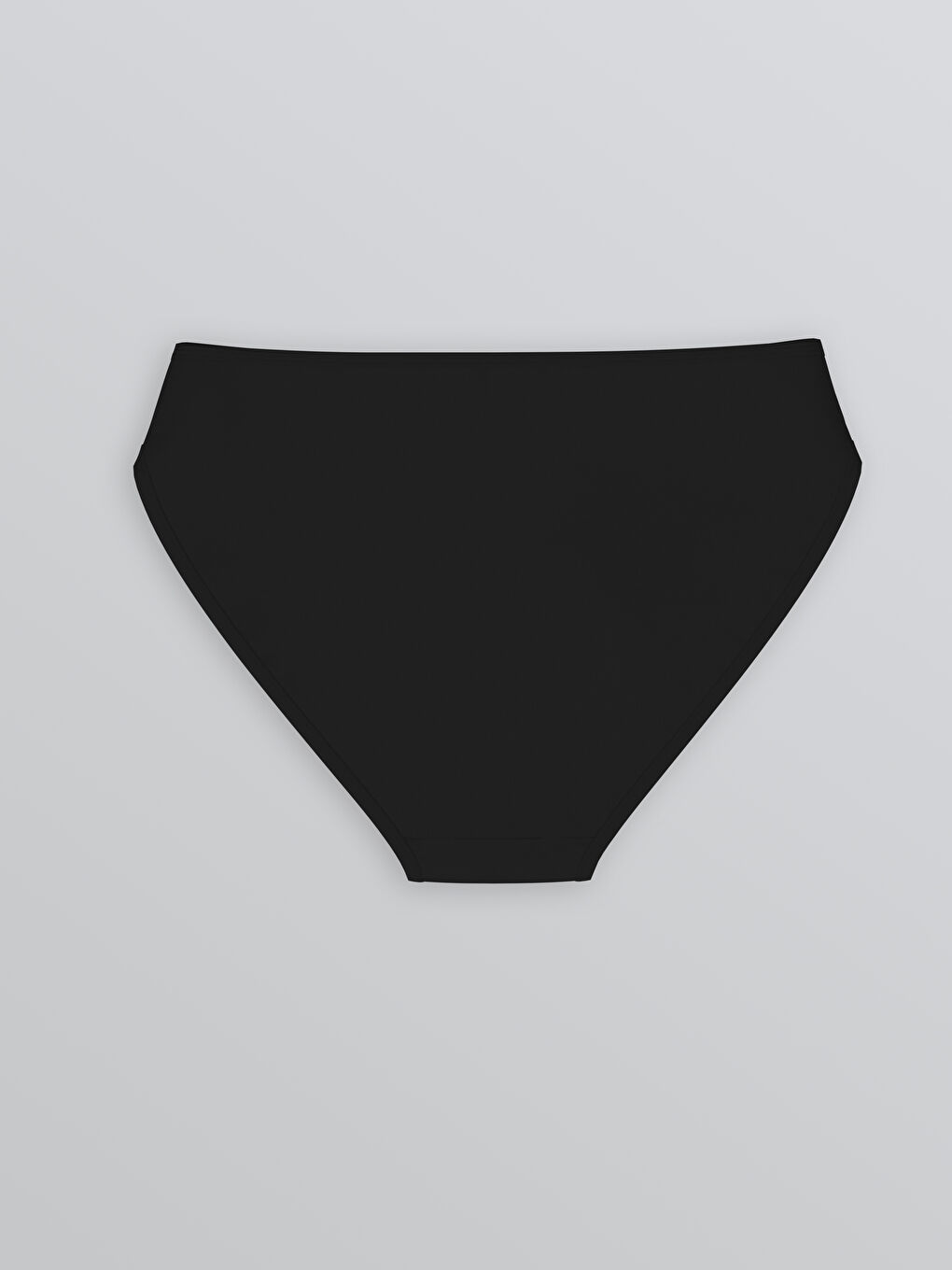 Siyah Baskılı Bikini Külot-1