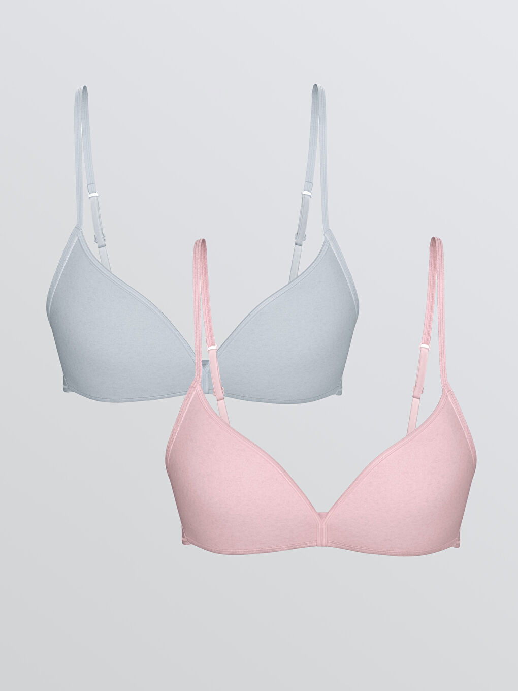 Non-Wireless Padded First Bra 2-Pack