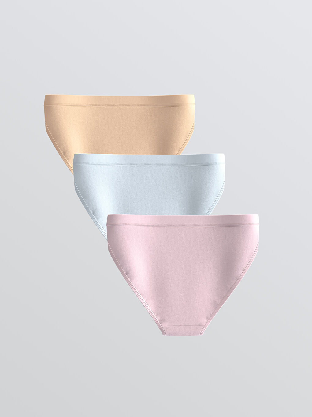 LCW Young Plain Bikini Knickers 3-pack -W53815Z8-G7R