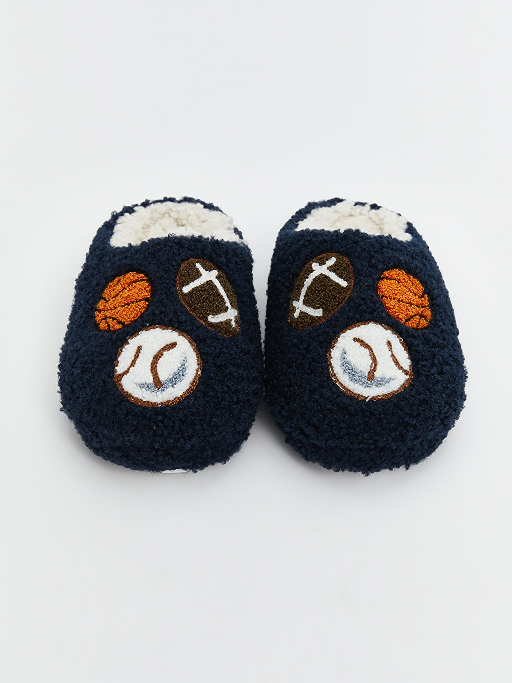 Plush Boys' Home Slippers-2