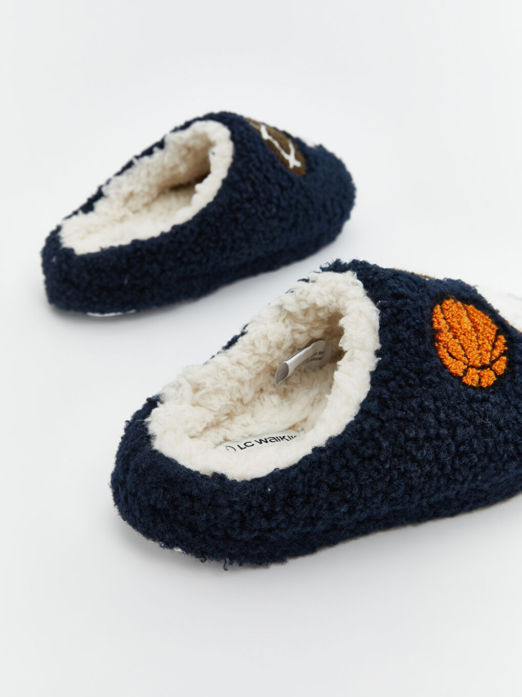 Plush Boys' Home Slippers-4