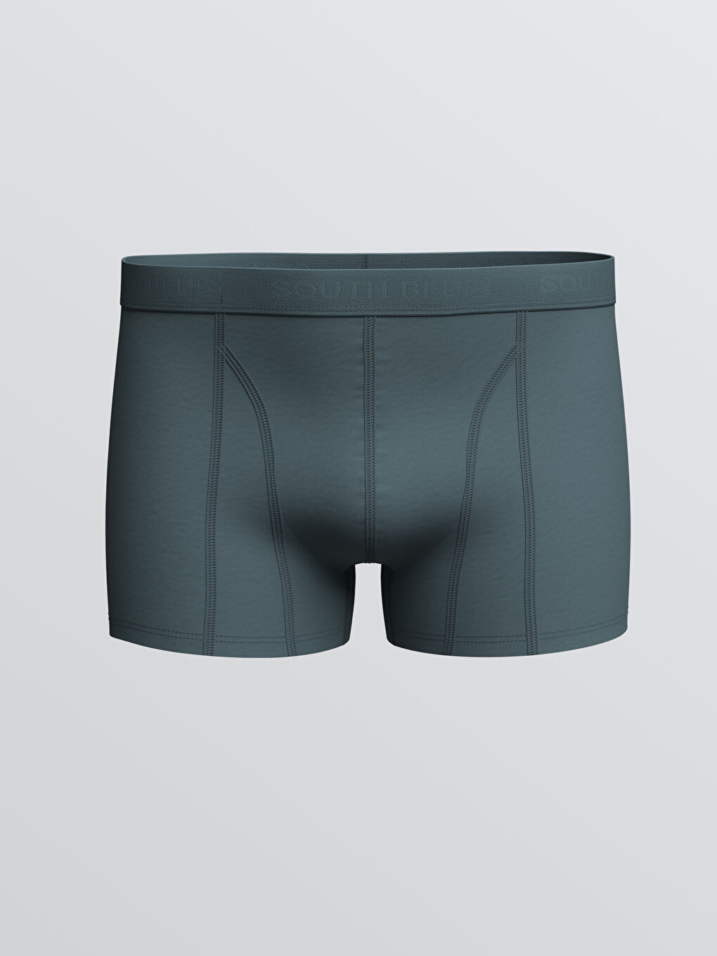 İndigo Standart Kalıp Pamuklu Esnek Erkek Boxer 3'lü-1