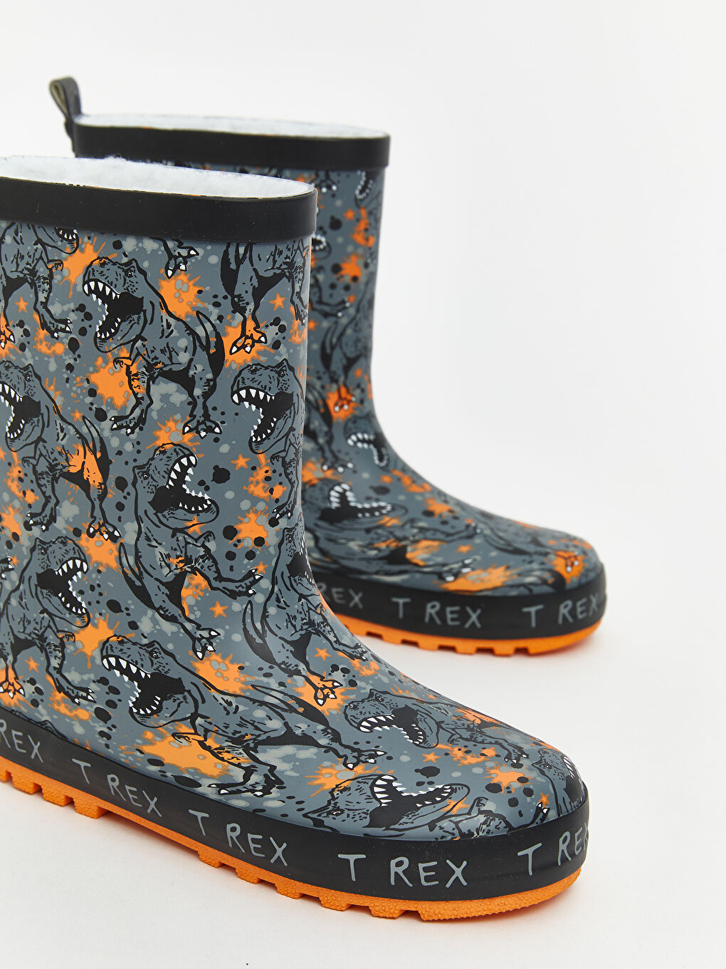 Dinosaur Printed Baby Boy Rain Boot-2