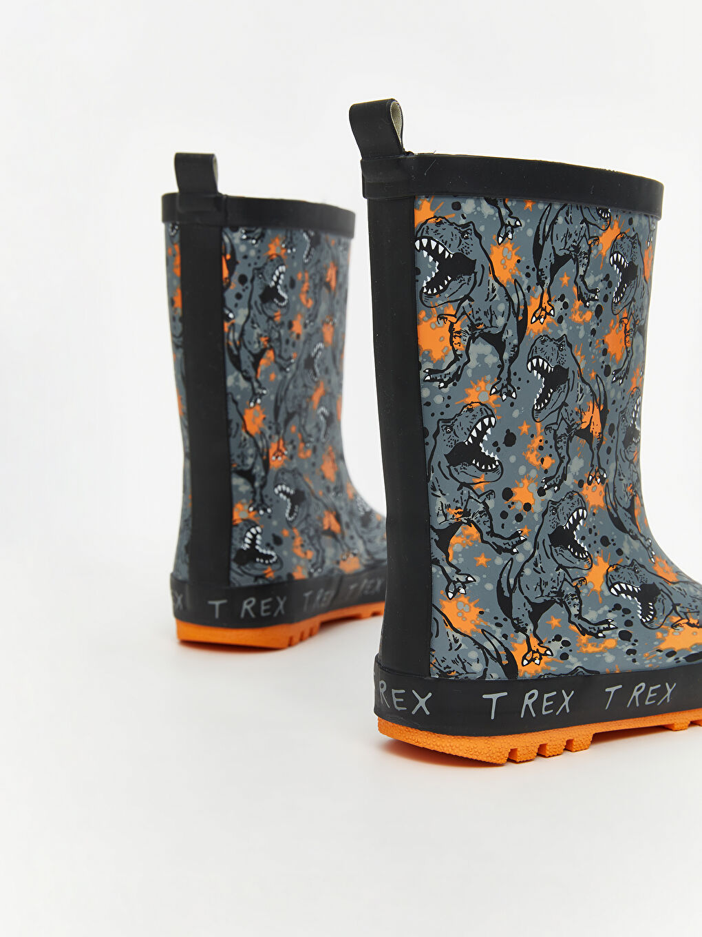 Dinosaur Printed Baby Boy Rain Boot-4