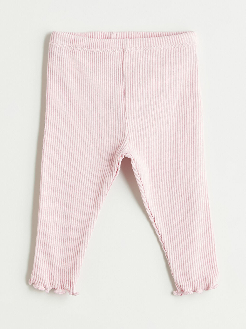 LCW baby Okrugli izrez Štampana Bluza i Helanke za Bebe Devojčice 2-pakovanja Komplet -W53840Z1-FDL