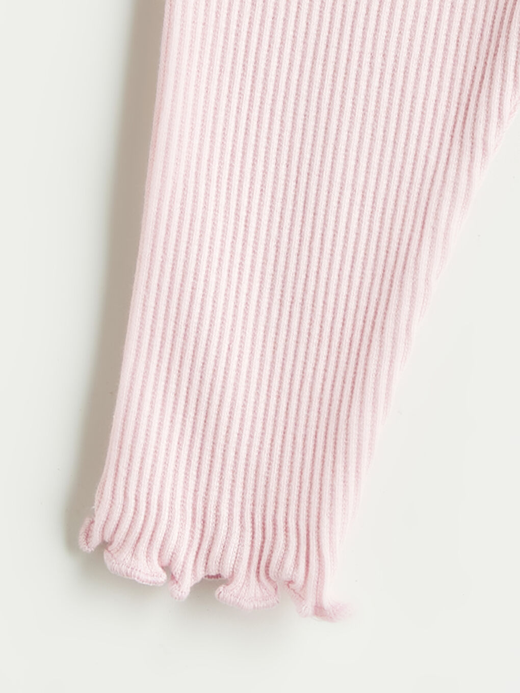 LCW baby Okrugli izrez Štampana Bluza i Helanke za Bebe Devojčice 2-pakovanja Komplet -W53840Z1-FDL