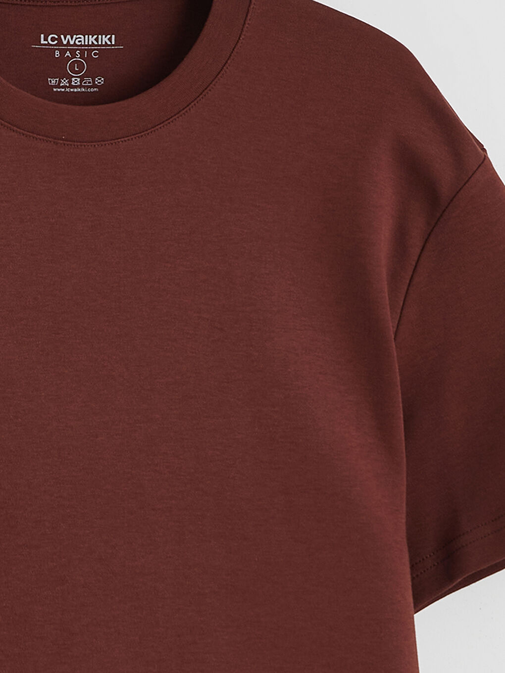 تي شيرت رجالي بكم قصير وكول مدور-5