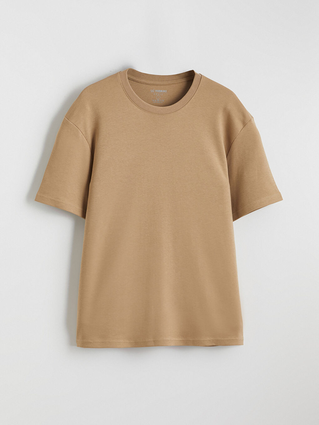 تي شيرت رجالي بكم قصير وكول مدور-4